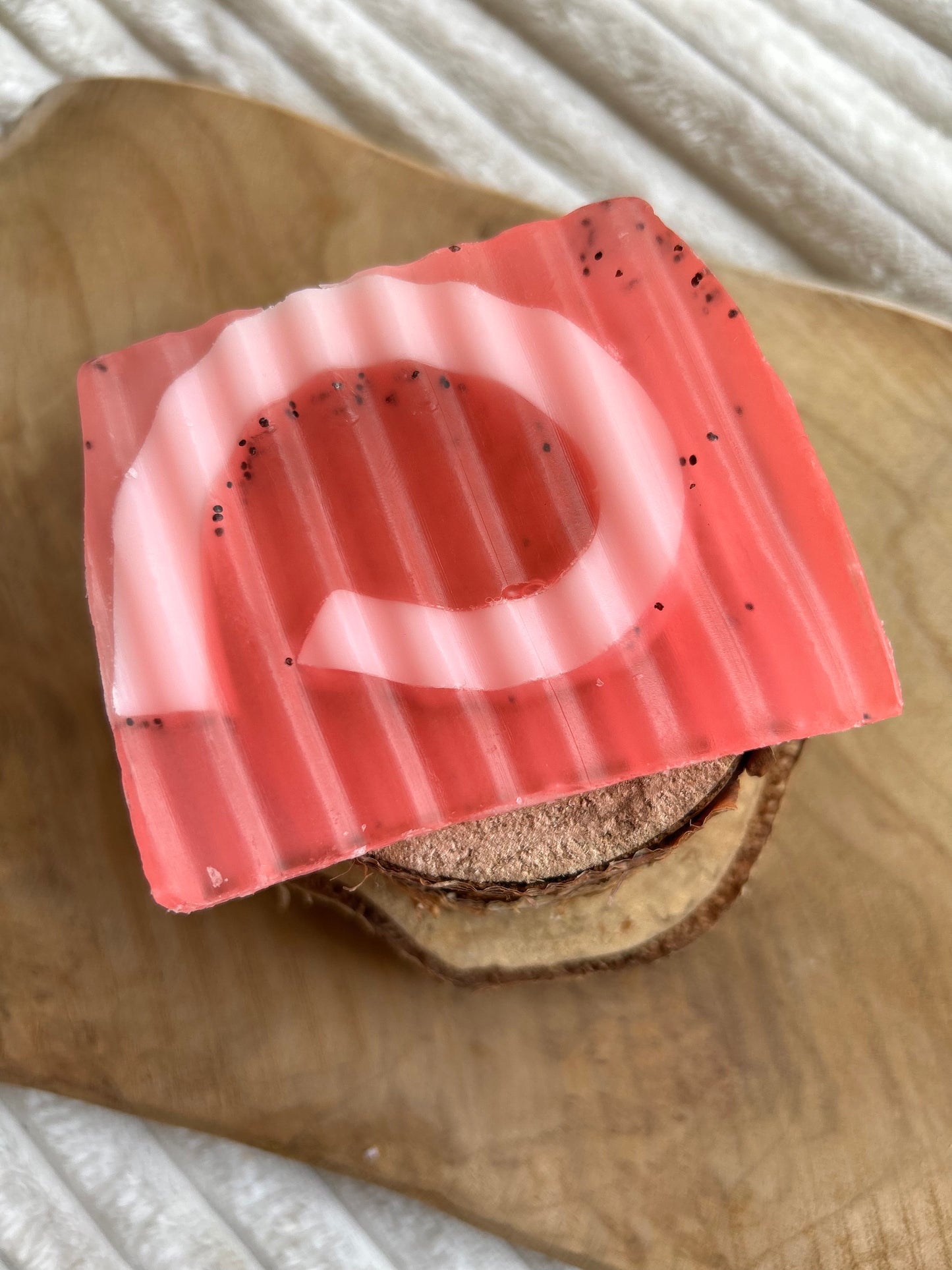 Savon à la Tranche - Framboise Poivrée