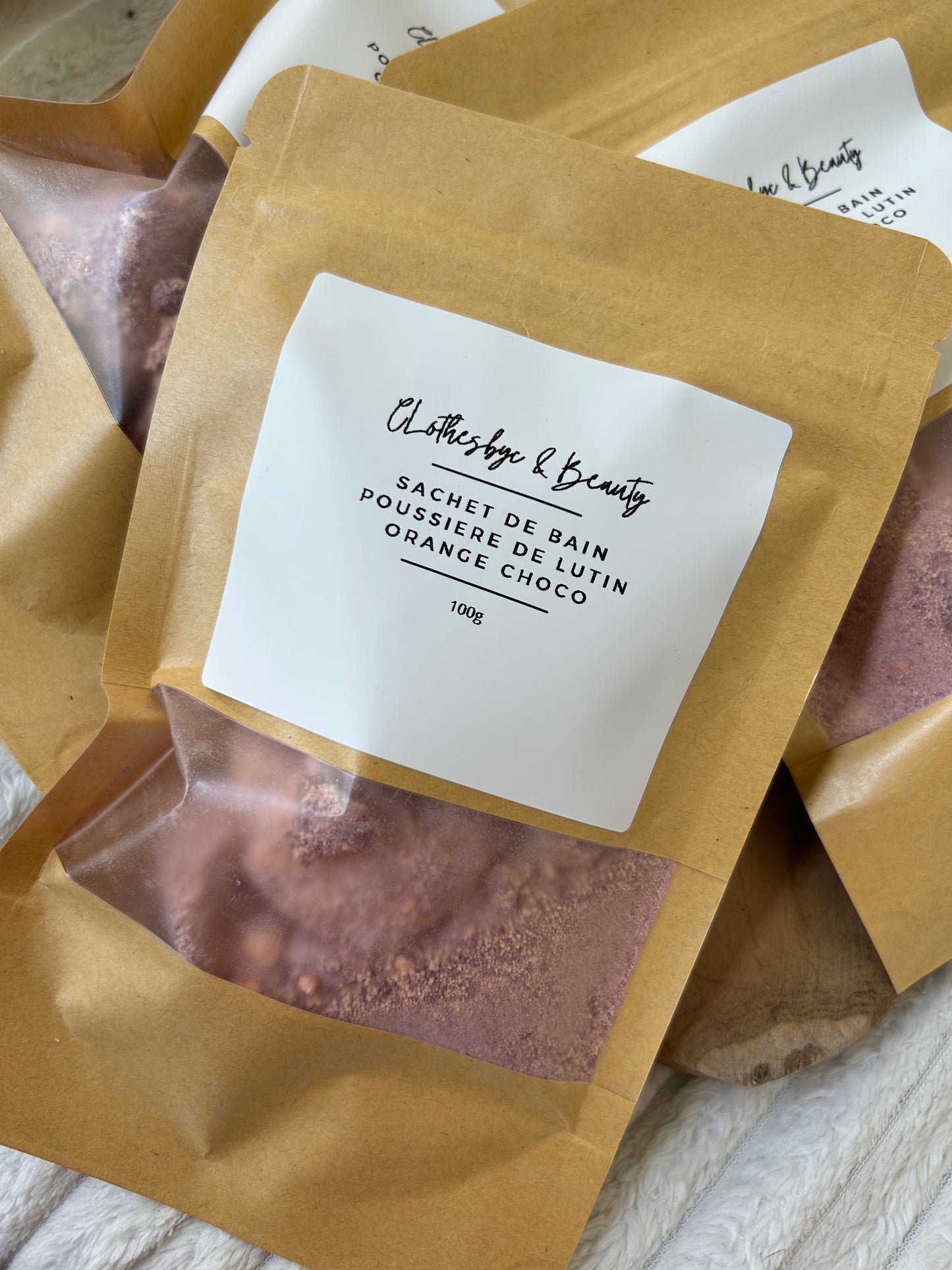 Sachet de Bain - Poussière de Lutin Orange Choco