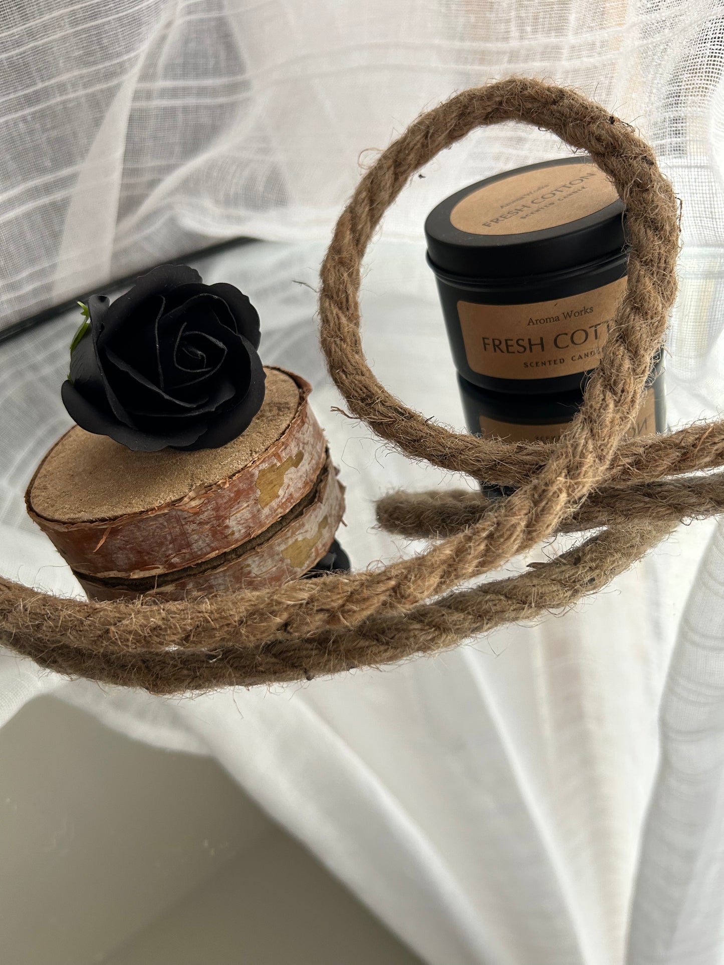 Fleur de Savon - Rose Noire